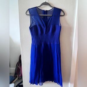 Electric blue sexy BCBG dress - wore once!